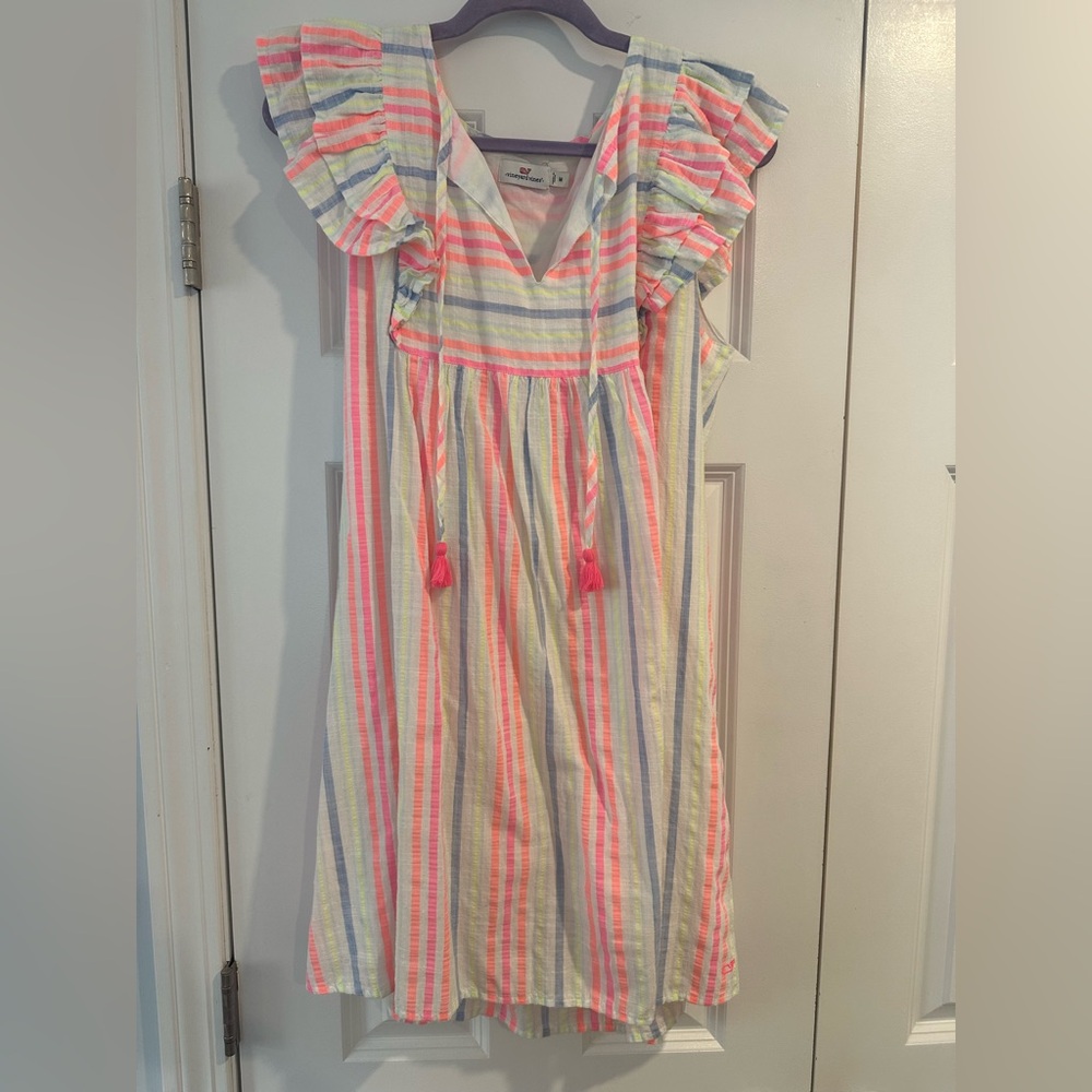 Vineyard Vines Colorful Striped Dress